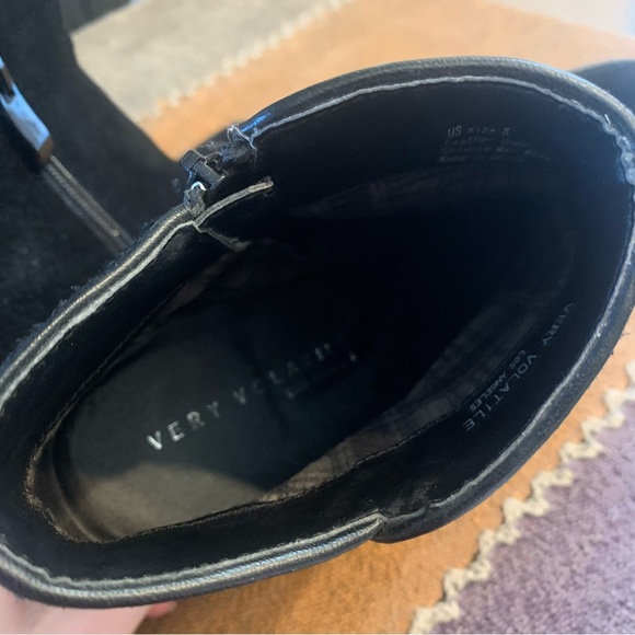 Very Volatile Black Suede Leather Bootie - Picture 8 of 8